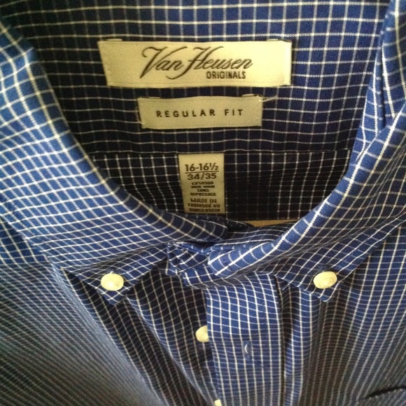 Men's Van Heusan Long sleeve shirt - Picture 3 of 4